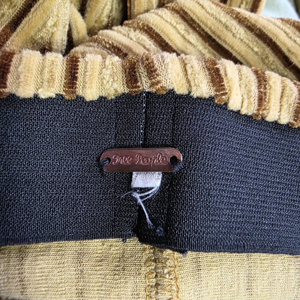 FP Movement by Free People Yellow Striped Flare Pants - Picture 10 of 12